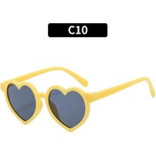 Resim Klassnumkalp Şekilli Çocuk Güneş Gözlüğü Uv400 Koruma Klasik Sevimli Yaz Aksesuarıgümüş51gri Gri 