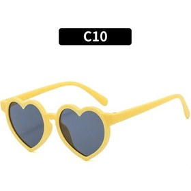 Resim Klassnumkalp Şekilli Çocuk Güneş Gözlüğü Uv400 Koruma Klasik Sevimli Yaz Aksesuarıgümüş51gri Gri 