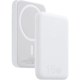 Resim Nihcase Samsung Galaxy Uyumlu S23 Kılıf Embos Magsafeli Pc Kapak + Magsafe Şarj Özellikli Powerbank 5000 Mah 