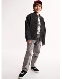 Resim DeFacto Erkek Çocuk Jogger Fit Esnek Bantlı Paça Jean Pantolon D6554A825SPNM18 