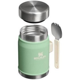 Resim Stanley Klasik Kaşıklı Açık Yeşil 0.40 lt Çelik Yemek Termosu 