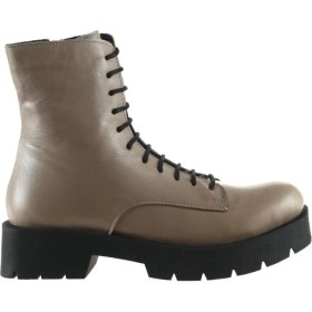Resim Bueno Shoes Gri Deri Kadın Topuklu Bot 