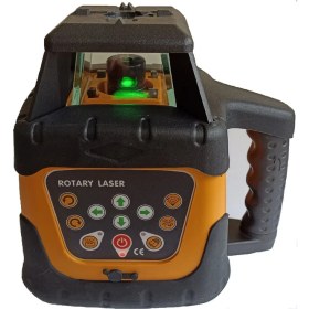 Resim Fukuda FRE203 Set-İç Ve Dış Mekan Yeşil Rotasyon Lazeri-Açık Ve Kapalı Alan Döner Lazer Nivosu (Tam Takım) 