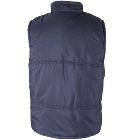 Resim Kışlık Polar Astarlı Yelek İş Güvenliği Ve Outdoor İçi Micro Konforlu Fonksiyonel Tasarım Lacivert 