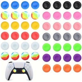 Resim Cloud011 52 Parça Ps5 Ps4 Xbox Joystick Kapakları - Kaymaz Kulp, Rahat Kontrol, Çok Renkli Oyun Aksesuarları 