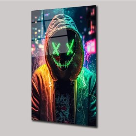Resim Neon X-face - Cam Tablo - Deg0219 