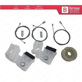 Resim Hyundai Elantra 2005-11 Sonata 2005-08 İçin Ön Sol Cam Kriko Seti 