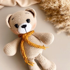 Resim Amigurumi Ayıcık Oyuncağım Hardal - Oyuncak 