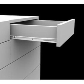 Resim Samet Klasik Çekmece Rayı Beyaz 