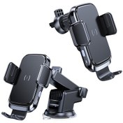 Resim Jlm02 Akıllı Kablosuz Araç Şarj Cihazı 15w Hızlı Şarj Telefon Montajlı 