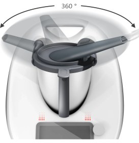 Resim Naturalp Wundermix Mixtaste Thermomix Mutfak Robotu Tm6 ve Tm5 Için Buhar Yönlendirici 