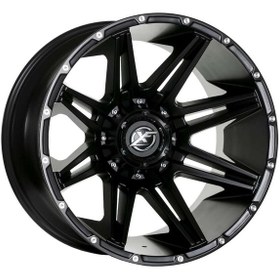 Resim EMR-220-01 12.0x20" -6x139.7 ET-44 110 Matt Black Jant (4 Adet) 