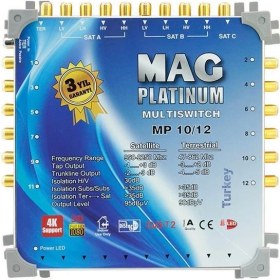 Resim Tokay Mag Platinum 10-12 Sonlu Uydu Santrali 
