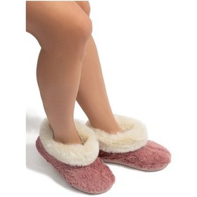 Resim Emily Kadın Kürklü Ev Botu Koyu Pembe 37/41 Koyu Pembe 