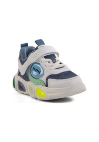 Resim Pepino İndigo Cırtlı Işıklı Hafif Unisex Çocuk Spor Ayakkabı Çok Renkli 