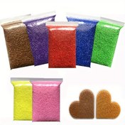 Resim 10000 adet/paket 2.6mm Mini Sigorta Boncuklar 3D Piksel Puzzle Boncuklar Eritme Boncuklar Takı Yapımı El Yapımı DIY El Sanatları Dekorasyon Puzzle Yüksek Kaliteli Boncuk Aksesuarları 