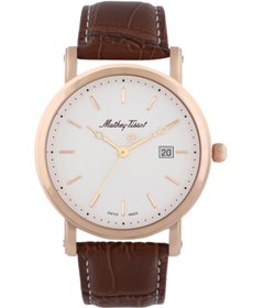 Resim Mathey-Tissot Hb611251pı Swıss Made Deri Kayışlı Erkek Kol Saati 