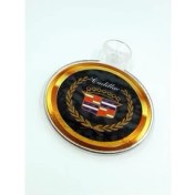 Resim Etiketçilere Özel Cadillac Arma Pleksi Resimlik Vantuzlu Cam Süsü 