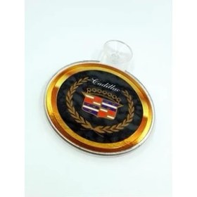 Resim Etiketçilere Özel Cadillac Arma Pleksi Resimlik Vantuzlu Cam Süsü 