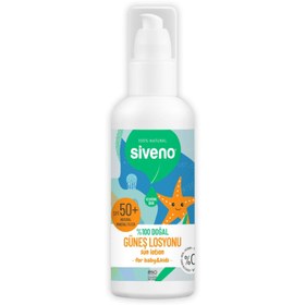 Resim Siveno %100 Doğal Bebekler İçin Güneş Kremi 50 ml - Standart / Standart 