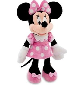Resim Mickey Mouse Peluş Büyük Boy 50 Cm Kırmızı 