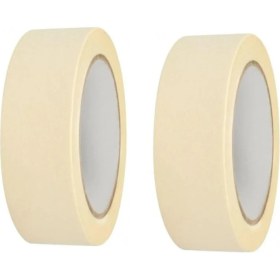 Resim Hepta Collection Tify 2 Adet Maskeleme Bandı Boya Bandı 36MM x 25M Kağıt Bant 