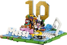 Resim LEGO Editions Lionel Messi - Unutulmaz Futbol Anları 43011-10 Yaş ve Üzeri Çocuklar için Minifigür ve Koleksiyonluk Levha İçeren Yaratıcı Oyuncak Yapım Seti, Eğlenceli Hediye Fikri (500 Parça) 