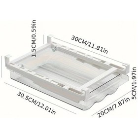 Resim Fochsia 21 Gözlü Şeffaf Plastik Yumurta Saklama Kutusu Üst Üste Konulabilir Buzdolabı Düzenleyici 