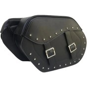 Resim Motospartan Yan Çanta Takımı 2li Suni Deri Heybe Dh01 Büyük Chopp 