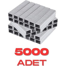 Resim 5000 Adet Zımba Teli 13/8 Model Zımba Tabancaları İçin 