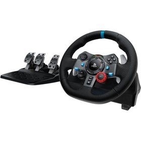 Resim logitech G G29 PS5, PS4 ve PC ile Uyumlu Driving Force Siyah Yarış Direksiyonu - 941-000112 