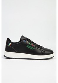 Resim Benetton Bnı-10063 Siyah Beyaz-ithal Erkek Spor Ayakkabı 001 