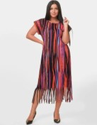 Resim Belova Irina Nikolaevna Ip Büyük Beden Tunik 26765104 Bordo 