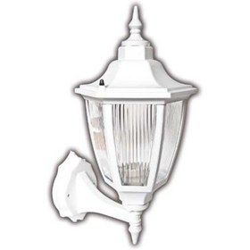 Resim Altıgen Beyaz Fener Ampül Hariç Beyaz 