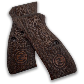 Resim ZIB GRIPS CZ-75 Pistol Grip Handmade From Walnut Wood Ars.063 