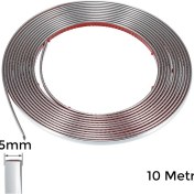 Resim Yapiskanli Nikelaj Serit Bant Cita 5mm 10 Metre Krom 