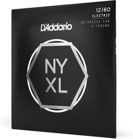 Resim D'Addario Elektro Gitar Telleri | Gitar Teli Elektro Gitar | Premium Telleri Elektro Gitar | En Popüler Tel Markası | NYXL1260 | "New York" Çelik | Ekstra Ağır (12-60) | C-Tuning 