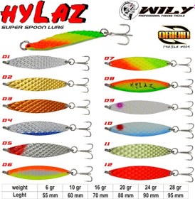 Resim Wily Hylaz Kaşık 20 Gr 80 Mm - Hologramlı (540076213) 