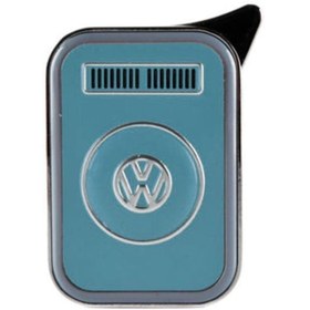 Resim Volkswagen Vw Logolu T2 Samba Bus Mum Alev Çakmak Gray 