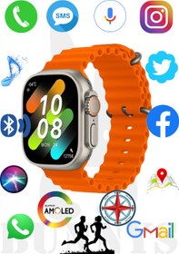 Resim General Mobile GM 20 Uyumlu Watch 8 Ultra 49MM Akıllı Saat HK8 PRO MAX AMOLED EKRAN 