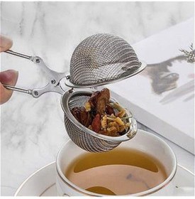 Resim Bitki Çayı-çay Süzgeci Maşalı Demleme Aparat 