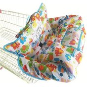 Resim Maxaccess Bebek Alışveriş Arabası Oturma Pedi Çocuk Yüksek Sandalye Koruma Minderi Renkli 