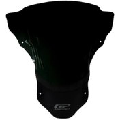 Resim GP Kompozit BMW S 1000 RR 2019-2023 Uyumlu Baskılı Ön Cam Siyah 43 cm 