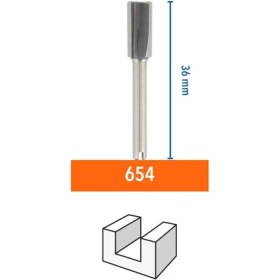 Resim Dremel Profil Açma ( Genel Amaçlı Düz Uç ) 64 Mm 