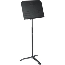 Resim Gator Frameworks 07 0012 GFW-MUS-1000 Standart Nota Sehpası | Katlanabilir Metal Gövde Delikli Tabla 