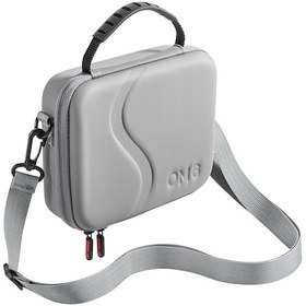 Resim Padalink Djı Om 6 Uyumlu Gri Pu Malzeme Telefon Stablizörü Taşıma Çantası - Taşınabilir, Kol/çantaya Asılabilir 20.1x6.9x16.5cm Gri 