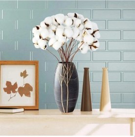 Resim 10lu Pamuk Dalı 35 Cm Ithal 