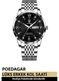Resim POEDAGAR Orijinal Erkek Kol Saati 1.kalite Mekanizmalı 