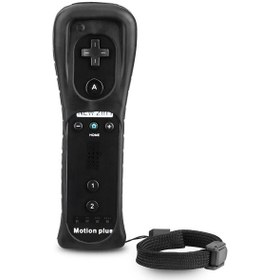 Resim Sones Nintendo Wii / Wiiu Konsolu İçin Dahili Hızlandırıcıya Sahip 2'si 1 Arada Sağ Kol Siyah Diğer 