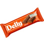 Resim DELLY Çikolata Kaplı Bademli & Portakallı Bar 35g 